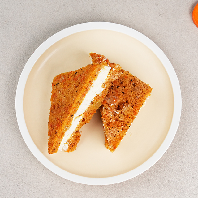 Carrot Cream Cheese Slice
